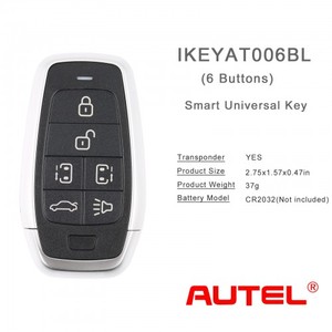 Autel IKEYAT006BL กุญแจอัจฉริยะอเนกประสงค์6ปุ่มที่เป็นอิสระ - Product Image 6