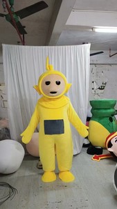 高品质天线宝宝服装吉祥物好通风毛绒电影卡通人物派对假日使用动漫动物头盔