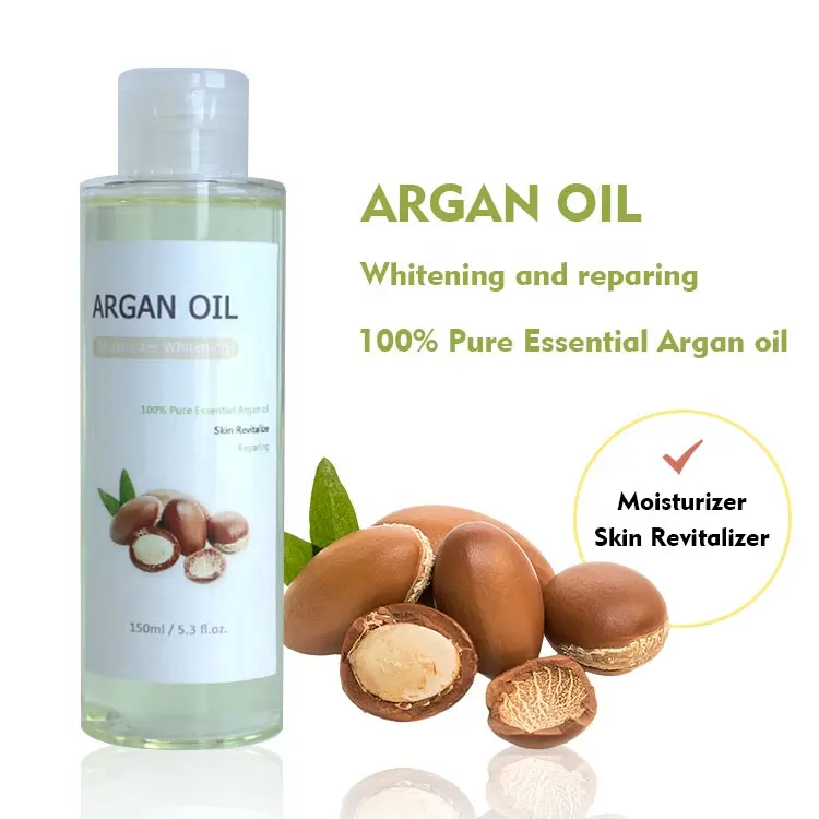 Nhà Máy Bán buôn Hữu Cơ tinh khiết Vitamin C Moroccan argan giữ ẩm sáng Argan dầu cho cơ thể