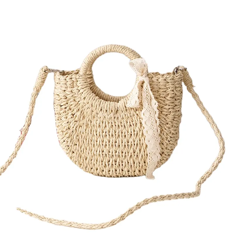Chinese Supplier Designer Wholesale Straw Bag Beach Tote Bag Large Capacity Oversized Straw Bags