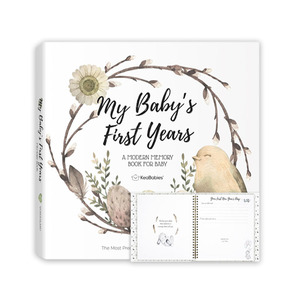 Custom Baby First Year Journal Memory Book <strong>Memoir</strong> Record Notebook Printing for Baby - Product Image 1