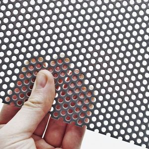 Galvanized Steel Perforated <strong>Mesh</strong> 2mm Thickness Industrial <strong>Filter</strong> Screen for Machine Guard Panels