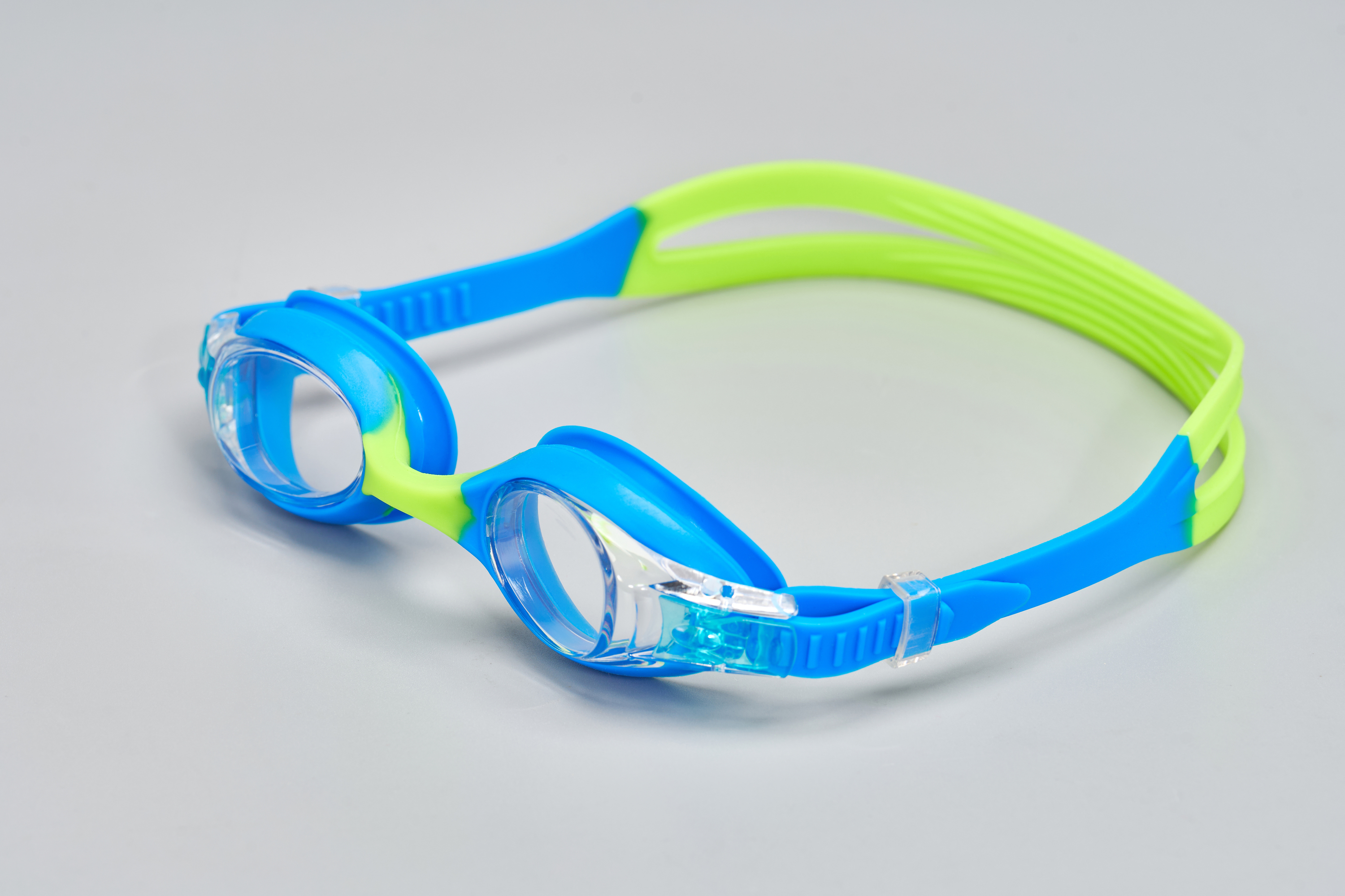 Bleu et vert