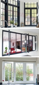 Landsharp Cheap House <strong>Windows</strong> for Sale Factory Direct Price Aluminum Glass Casement <strong>Window</strong> With Mosquito Fly Net Screen - Product Image 6