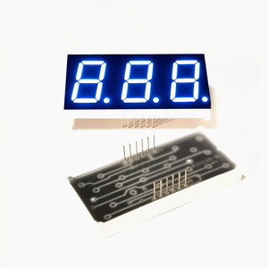 JstronicSevenセグメント超高輝度0.8インチ3桁7セグメントLEDディスプレイ - Product Image 2
