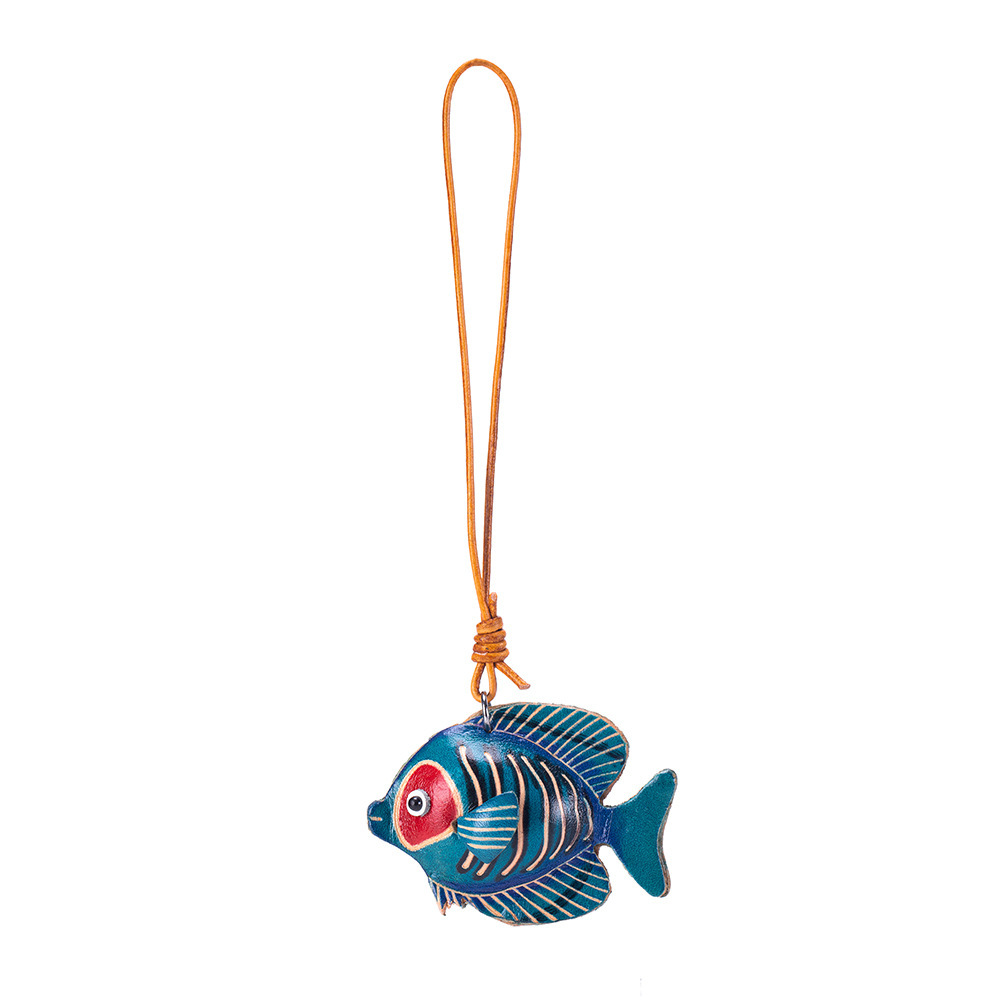 Pez pequeño azul
