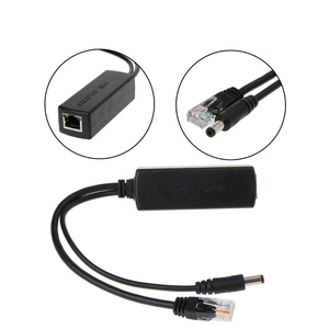 Power Over Ethernet 48V כדי 12V מיקרו USB תקע פעיל POE ספליטר POE48V POE ספליטר