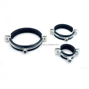 ที่แขวนสแตนเลสหนีบท่อ EPDM หนีบคอลัมน์หนีบกับ<span class=keywords><strong>1</strong></span>/2 "หญิง NPT