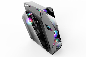 USB3.0 Mid Tower <strong>Computer</strong> Case Special-Shape Water-Cooled Side Aluminum Alloy ATX Form Factor in Stock - Product Image 4