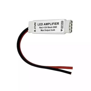 Светодиодный контроллер усилитель для RGBCCT RGBW RGB светодиодной ленты Mini DC5V 12V 24V 12A 24A 30A 4Pin RGB RGBW RGBWW консоль ретранслятора мощности - Product Image 5