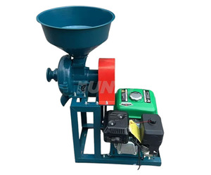大容量小家庭用ウェットドライ穀物粉砕機ガソリン付き - Product Image 2