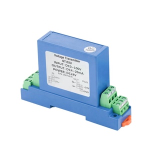 Spannungs messumformer sensor 4-20mA Analoga us gangs signal 0-5V 1-5V 0-10V 0-20mV 0-20mA DC AC 220V 380V Bereich