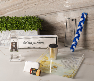 Cổ điển <span class=keywords><strong>Acrylic</strong></span> havdalah tấm vuông lucite havdalah tấm truyền thống <span class=keywords><strong>Acrylic</strong></span> havdalah tấm - Product Image 6