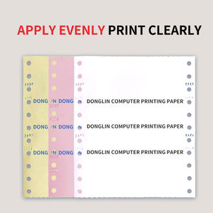 Groothandel 120Mm Computer Doorlopend Papier 2-laags Zelfgemaakt Papier 500 Pagina Voor Ktv Hotel Kantoorpapier Apotheek Receptblad - Product Image 4