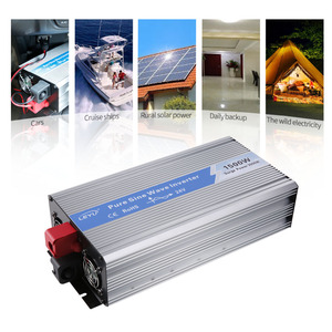 Hight quality1500w DC AC power12v 220V năng lượng mặt trời tinh khiết Sine Wave 5A Inverter Đối với trang chủ và với CE ROHS chứng nhận - Product Image 4