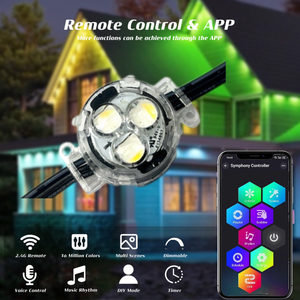 Luce impermeabile natale LED IP67 Pixel luce esterna punto permanente controllo intelligente - Product Image 2