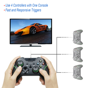 เกมแพดควบคุมการสั่นสะเทือนแบบไร้สาย2.4กิกะเฮิร์ตซ์สำหรับ Xbox One คอนโซลวิดีโอเกมล่าสุดที่เข้ากันได้กับ Xbox 1S X consola - Product Image 5