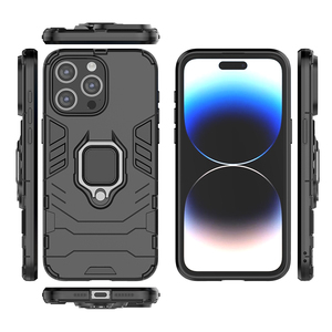 Custodia per caricabatterie Wireless magnetica alla moda per <span class=keywords><strong>iPhone</strong></span> 14 13 12 11 Pro Max con supporto ad anello custodia per telefono con cavalletto per iPhone14 pro max - Product Image 2