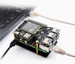 PCIe to Gigabit ETH and <strong>USB</strong> 3.2 Gen1 for <strong>Raspberry</strong> <strong>Pi</strong> 5
