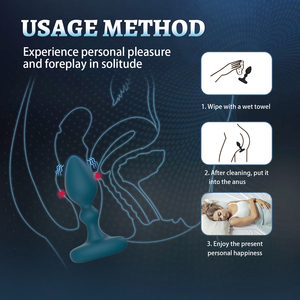 Ylove 10 modları uzaktan kumanda elektrikli prostat masaj aleti silikon <span class=keywords><strong>Anal</strong></span> Plug ve boncuk <span class=keywords><strong>Anal</strong></span> oyun seks oyuncak - Product Image 5