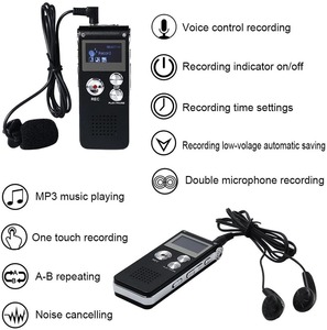 Digitaler Sprach rekorder, sprach aktivierter Rekorder MP3-Player für PC Kleine Band rekorder für Vorträge/Besprechungen/Interviews PQ138 - Product Image 6