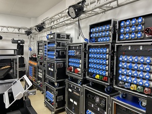 Euタイプ<span class=keywords><strong>Socapex</strong></span>配電機器Powerlock400a入力PowerconDistro照明ボックス