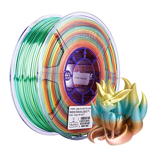 Pla Métal arc-en-ciel soie-a-silk arco iris multicolor