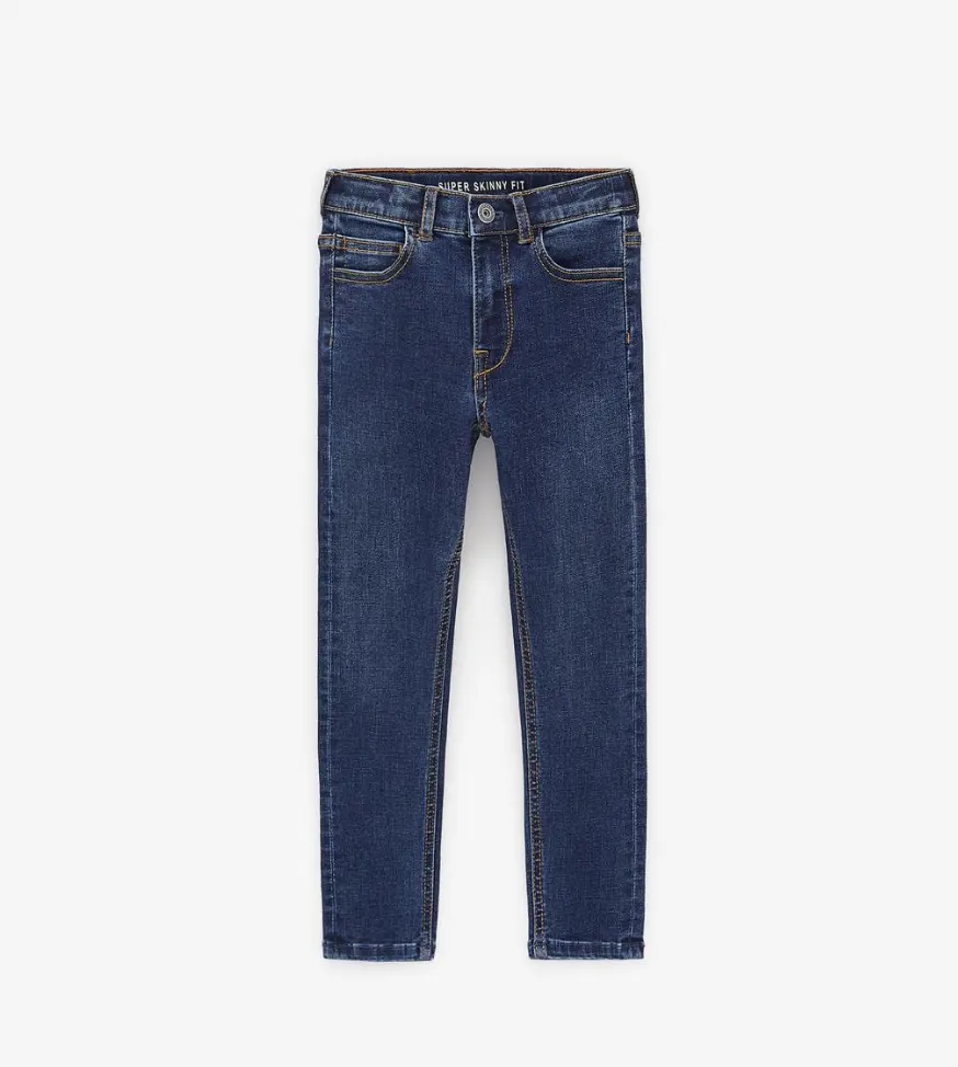 Mode vêtement confortable pour garçon, pantalon Slim en jean, coupe crayon, pour enfants