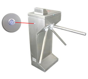 Vendita diretta in fabbrica del tornello 304 in acciaio inox treppiede barriera cancello per il controllo di accesso di sicurezza - Product Image 2