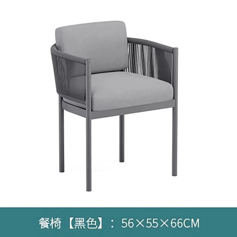 Chaise à corde en alliage d'aluminium