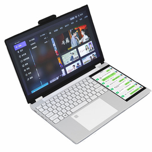 15.6 pollici Gaming dual laptop a buon mercato vincere 10 Computer Notebook con tastiera 2 in1 doppio netbook portatile - Product Image 2