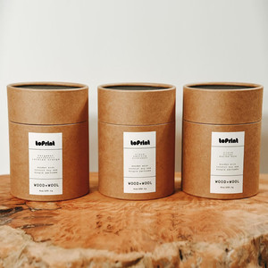 Quảng Châu phân hủy sinh học có thể tái chế Kraft gói giấy sản xuất với lớp phủ UV Hộp Quà Tặng Kraft ống giấy - Product Image 2