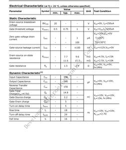 DP kustom SMD SMD N-CH 30N02 <span class=keywords><strong>Transistor</strong></span> 20V 30A 7.7m Trench Mosfet TO-252 paket Amplifier elektronik - Product Image 3