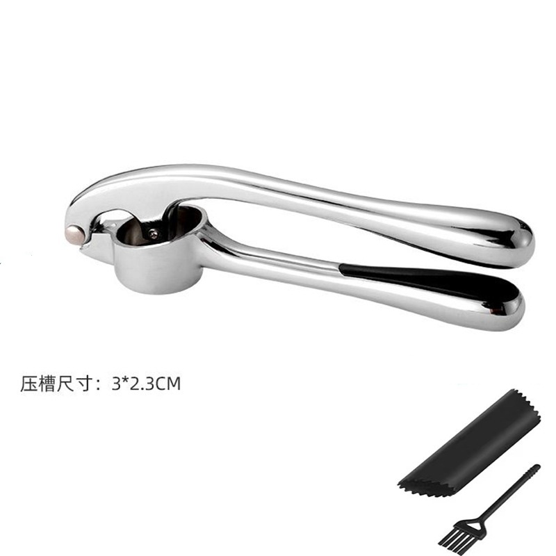 Water droplet garlic press+brush+garlic peeler