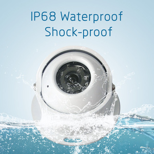 In Stock Ce Rohs Approved Ccd <strong>Sensor</strong> Ip68 Waterproof Stainless Steel Bracket White Bus Rear View <strong>Camera</strong> - Product Image 6