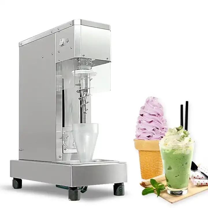 China QinBiao Neuseeland frische echte Frucht Wirbel gefroren gefrieren Joghurt Eis Mixer Mixer Mixer Maschine