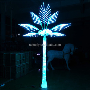 <strong>Multi</strong> <strong>Color</strong> LED Artificial Coconut Lighted Palm Tree Holiday Decoration LED Palm Tree <strong>String</strong> <strong>Light</strong> - Product Image 4