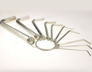 DIY ve mekaniği için profesyonel araçlar ağır 8 adet metrik Allen anahtarı Set (1.5/2.0/2.5/3.0/3.5/4.0/5.0/6.0mm) - Product Image 3