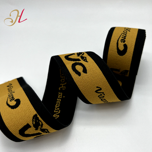 Venta caliente personalizado impreso Jacquard cintura banda elástica para ropa elasticidad costura ropa interior