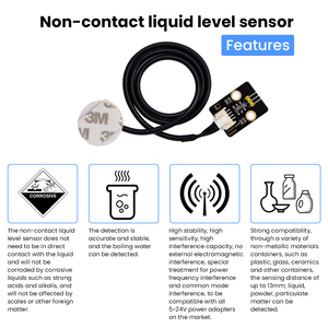 5-12V Non-Contact Liquid Level Waterproof <strong>Water</strong> Level <strong>Sensor</strong> Detector IP65 IP67