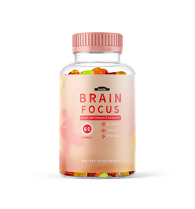Gummies Brain Supplement für Memory Focus -Noo tropisches Gedächtnis für Konzentration und Gehirn gesundheit Mentale und kognitive Unterstützung - Product Image 1