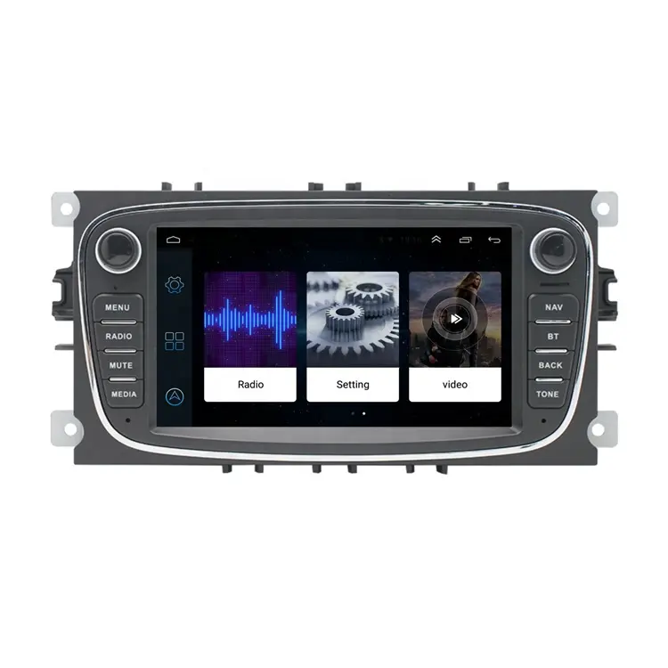 Lettore multimediale Stereo della Radio Video dell'automobile del Touch Screen di androide per Ford/fuoco/Mondeo/transito/Fiesta/fusione/C-MAX/galassia II/Kuga