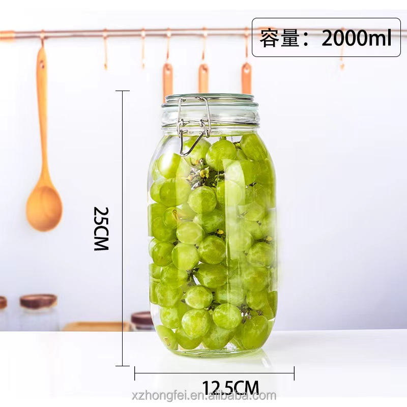 transparent 2000ml