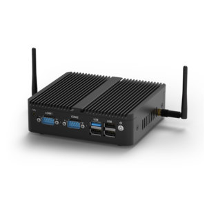 英特尔N100无风扇迷你电脑双千兆以太网6USB HDMl VGA 4G WiFi窗口7/8/10 Linux工业电脑DIN导轨防火墙