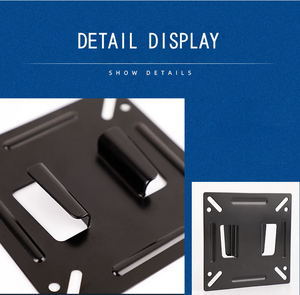 התקנה קלה VESA LCD סוגר טלוויזיה קיר הר אוניברסלי קטן עיצוב מתכוונן טלוויזיה הר עבור LED LCD מסך