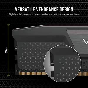 VENGEANCE DDR5 cmk 48g x2 5600MHz 6000MHzブラックデスクトップゲーミングメモリモジュールRAM for PC - Product Image 5