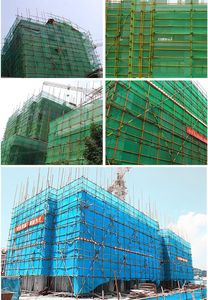 Toptan HDPE anti-sonbahar güvenlik ağı yeşil inşaat güvenlik ağı iskele Net - Product Image 6