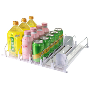 Organizzatore di Soda con sistema di supporto per bevande per Dispenser per frigorifero può visualizzare uno spingitore per bevande a molla - Product Image 6