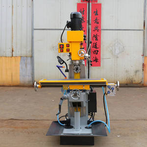 フライス盤多機能垂直水平穴あけフライス盤ZX7550CW - Product Image 5