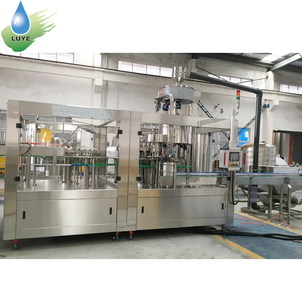 Carbonated beverage filling machine / coca cola soft drink csd filling production line manufacturer in China